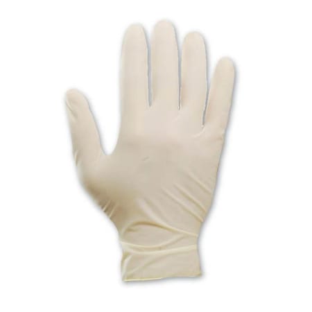 Disposable Gloves, White, 100 PK